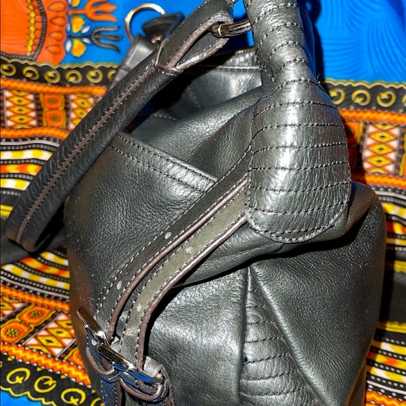 B Makowsky Leather Shoulder Bag - Picture 5 of 12